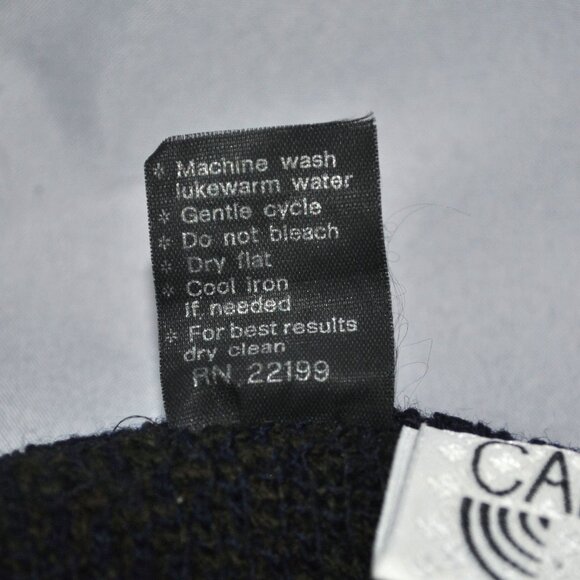 Vintage Cambio Italia Sweater Size Medium Geometric Wool Blend Pullover - Picture 4 of 10